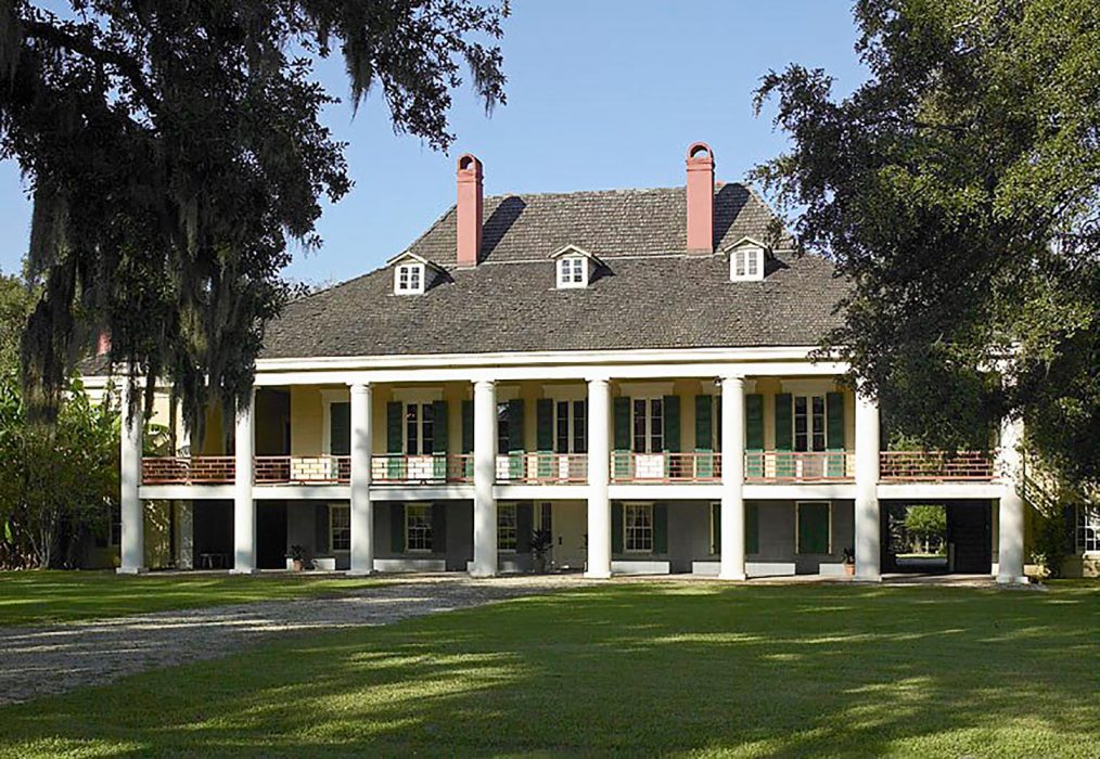 Front View Of Plantation